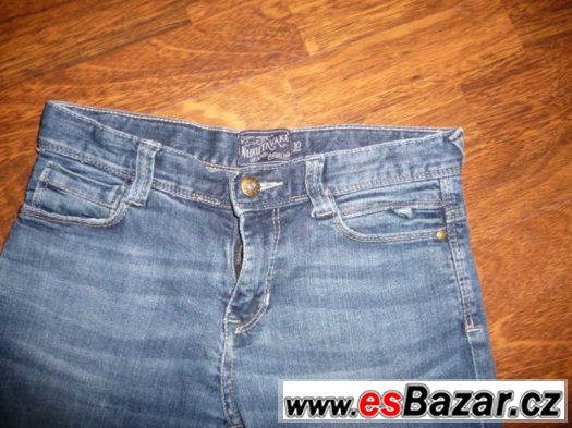 kalhoty, rifle, denim vel. 134 délka 82 – fotografie 4