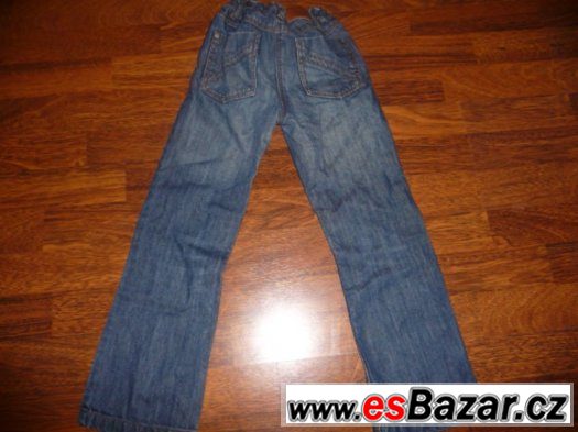 hezké džíny vel. 122 zn. authentic délka 71 cm – fotografie 4