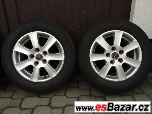 15" Alu disky elektrony Borbet obute – fotografie 3