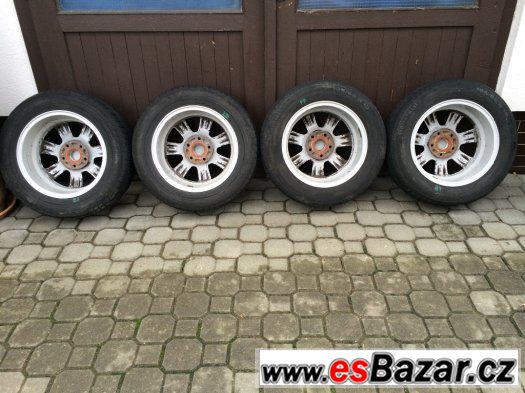 15" Alu disky elektrony Borbet obute – fotografie 4