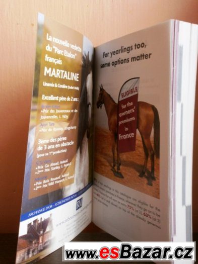 Prodám dražební katalog Vente de yearlings – fotografie 2