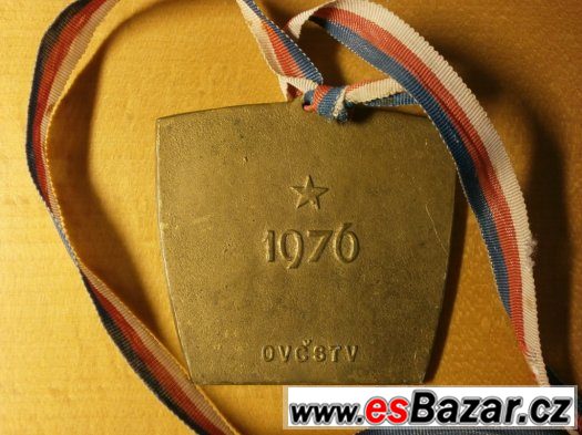Prodám plaketu Ležáky 1976 – fotografie 2
