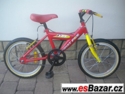 Prodám dětské kolo TWIST Fox, vel. 16 – fotografie 1