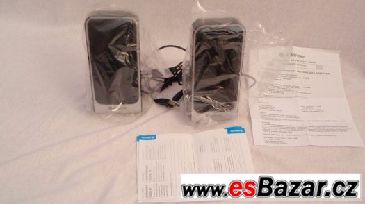 Reproduktory 3,5jack přenosné 2.0set, 4W na USB k PC, nové – fotografie 3