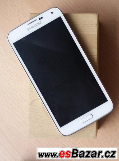 Samsung Galaxy S5 G900F WHITE CZ distr.  - záruka – fotografie 1