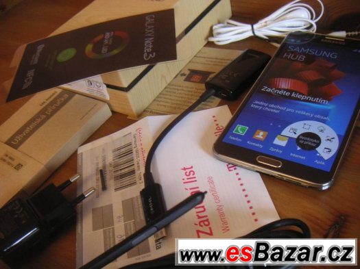 Samsung NOTE 3, model GT-N 9005    T-Mobil záruční list – fotografie 2