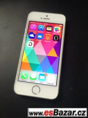 Iphone 5S 16GB silver, záruka
