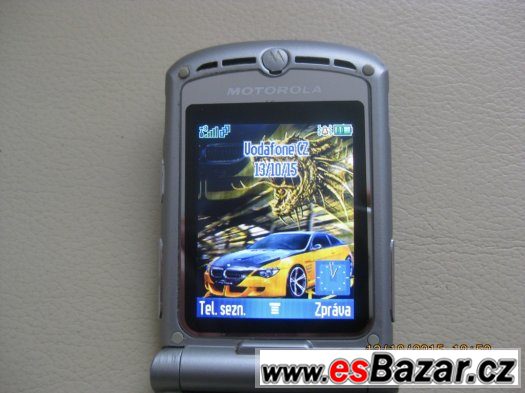 Motorola RazrV3 silver v původní hliníkové krabici - ZÁRUKA – fotografie 3