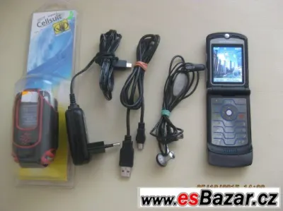 Motorola RazrV3i - "žiletka" na paměť.karty - ZÁRUKA