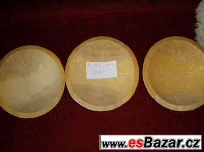 Ručně vyřezávané nádobí- misky 22cm