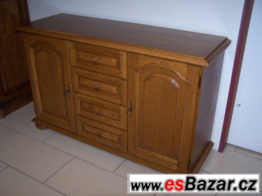 Krásná rustikální komoda 129 cm – fotografie 5