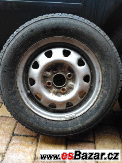 Plechové disky 4x100 R13 ET38 – fotografie 1