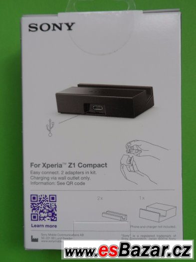 Sony Xperia Z1 Compact nabíjecí kolébka (dok) Charging Dock – fotografie 2