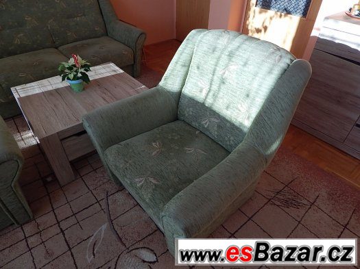 Sedací souprava..rozkládací,,pěkná cena 3500kč.. – fotografie 3