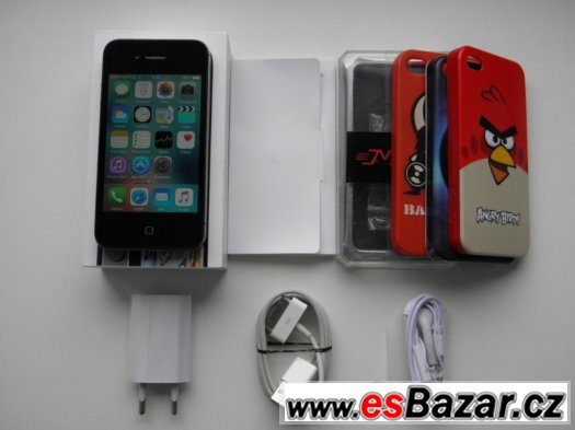 APPLE iPhone 4S 16GB Black - KOMPLETNÍ - ZÁRUKA – fotografie 1