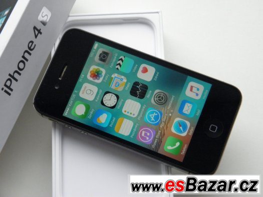 APPLE iPhone 4S 16GB Black - KOMPLETNÍ - ZÁRUKA – fotografie 3
