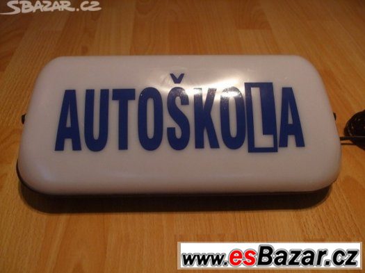 TRANSPARENTY AUTOŠKOLA, magnetické, 12V – fotografie 2