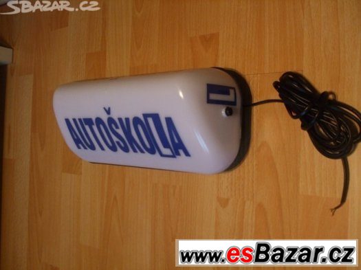 TRANSPARENTY AUTOŠKOLA, magnetické, 12V – fotografie 3