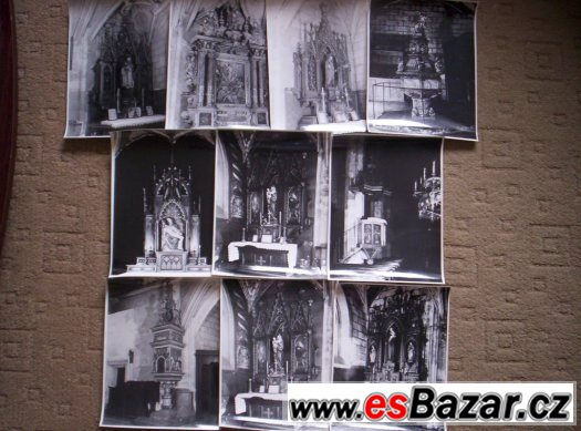 unikátní sada archivních fotografií kostel MOST větší formát – fotografie 3