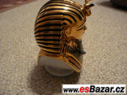 Porcelán Royal Dux Tutanchamon – fotografie 4