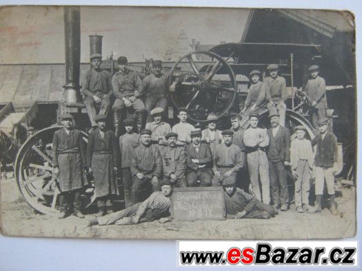 Benešov pohlednice M.Schonbaum RU památník Tyršova ulice – fotografie 2