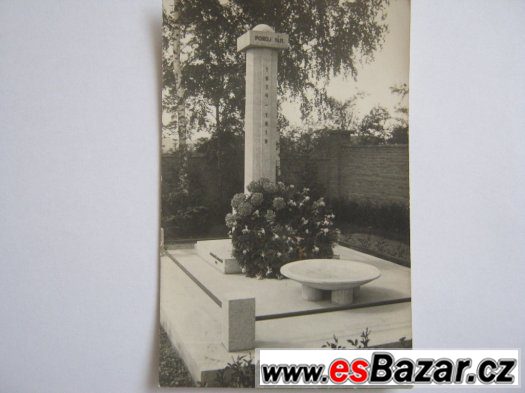 Benešov pohlednice M.Schonbaum RU památník Tyršova ulice – fotografie 4
