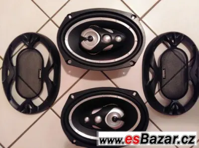 Prodám oválné reproduktory CRUNCH BMX 250W