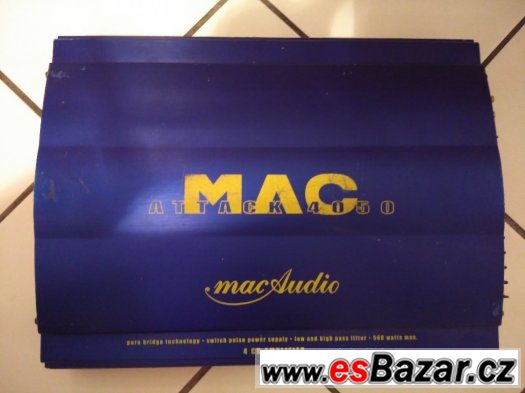 Prodám zesilovač Mac Attack 4050 900W – fotografie 1