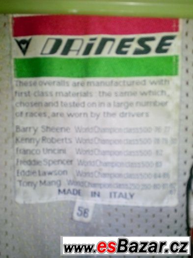 Kombinéza Dainese – fotografie 5
