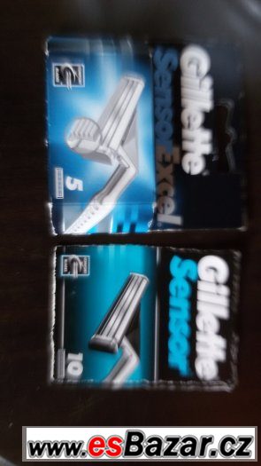 Gillette Sensor(excel)náhradní hlavice pánské. – fotografie 1