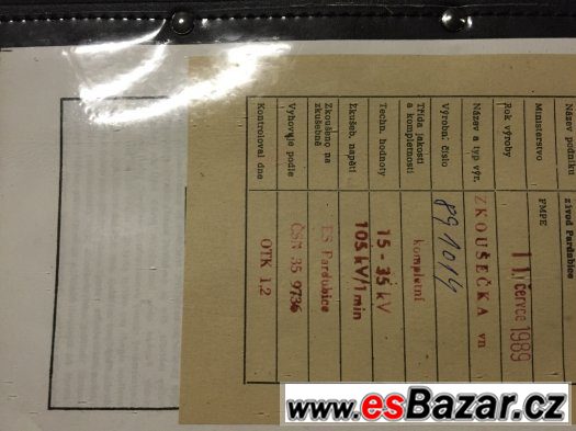 ZKOUŠEČKA NAPĚTÍ 5-35 KV – fotografie 3
