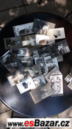 Stará fota na kartonu různých fotoatelierů.64 ks. – fotografie 2