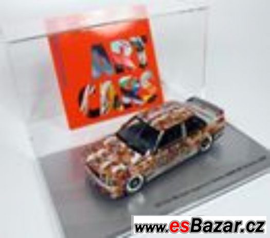 ART CAR Michael Jagamara Nelson BMW M3 Group A 1989 1/18 – fotografie 1