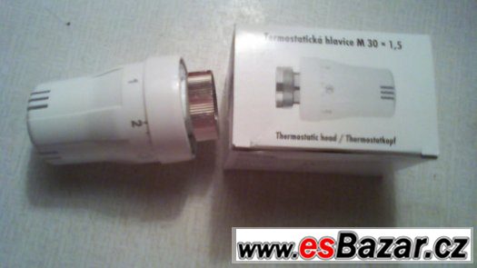 Prodam  Termostatickou hlavici na topeni M30x1.5 – fotografie 2