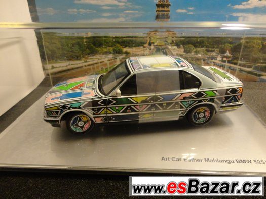 ART CAR  BMW 525i Esther Mahlangu 1992 1/18 – fotografie 1