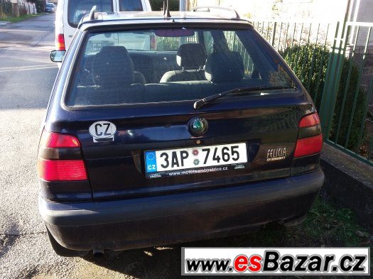 Škoda Felicia II 1.6 55kw 11/2000 Bez TP,klima,2x airbag – fotografie 3