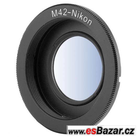 Redukce Nikon M42 s optickým členem – fotografie 1