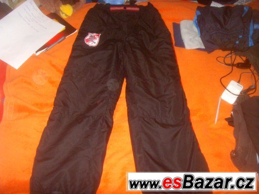 krásné zimní kalhoty vel.140 – fotografie 1