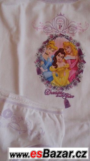 NOVÁ soupravička Disney - košilka + kalhotky, vel. 92/98 – fotografie 2