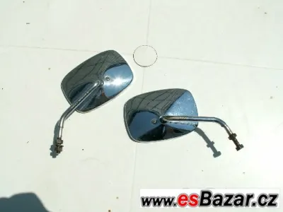Zpětná zrcátka na Chopper, nebo jinou motorku