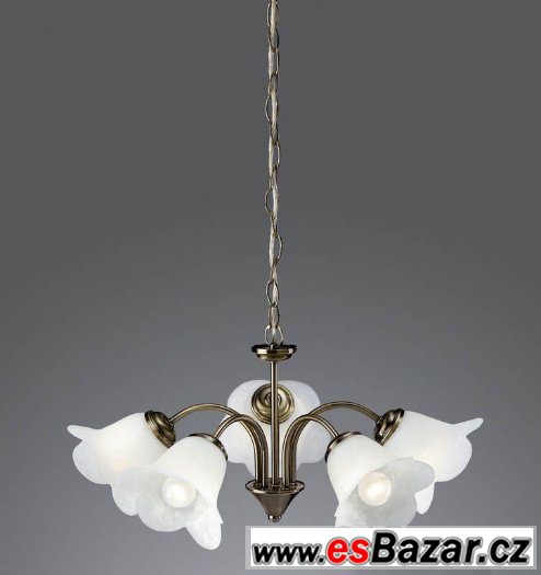 Lustr Philips Massive - Bronz 5x40W nové – fotografie 1