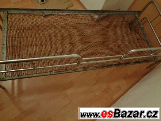 chromovaný gauč ,postel halabala , thonet? – fotografie 4