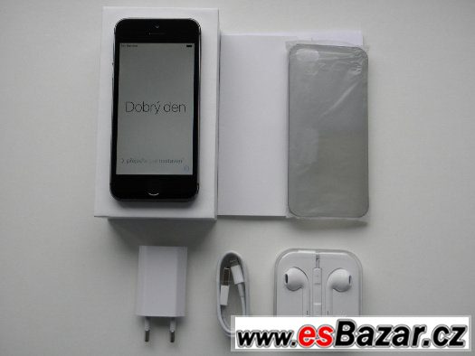 APPLE iPhone 5S 16GB Grey - KOMPLETNÍ - CZ ZÁRUKA – fotografie 1