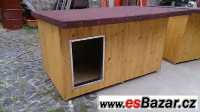 Zateplená psí bouda MIDDLE02 (140x85x85)