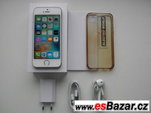APPLE iPhone 5S 16GB Gold - KOMPLET - ZÁRUKA - TOP – fotografie 1