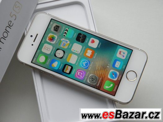 APPLE iPhone 5S 16GB Gold - KOMPLET - ZÁRUKA - TOP – fotografie 3