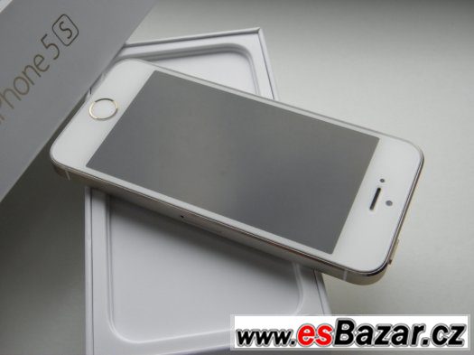 APPLE iPhone 5S 16GB Gold - KOMPLET - ZÁRUKA - TOP – fotografie 5