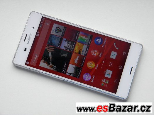 SONY XPERIA Z3 16GB White - ZÁRUKA - PĚKNÝ STAV – fotografie 3