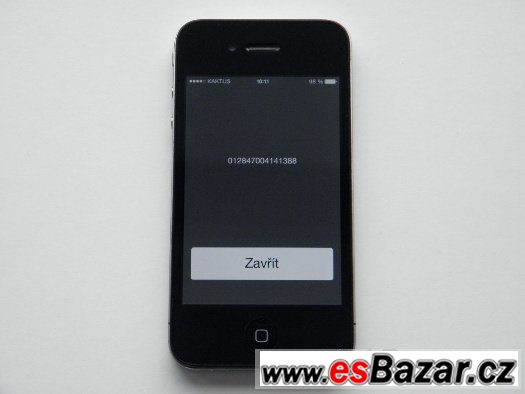 APPLE iPhone 4 16GB Black + příslušenství - ZÁRUKA – fotografie 2