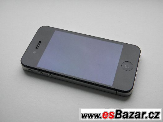 APPLE iPhone 4 16GB Black + příslušenství - ZÁRUKA – fotografie 4